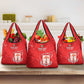 Custom Equatorial Guinea Football Grocery Bag Go Champions - Red Version