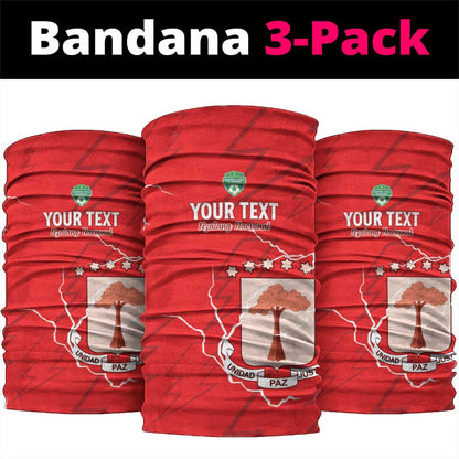 Custom Equatorial Guinea Football Neck Gaiter Go Champions - Red Version LT15