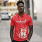 Custom Equatorial Guinea Football Polo Shirt Go Champions - Red Version