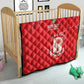 Custom Equatorial Guinea Football Quilt Go Champions - Red Version