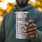Custom Equatorial Guinea Football 4 in 1 Can Cooler Tumbler Go Champions - White Version