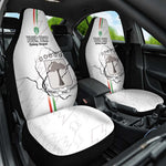 Custom Equatorial Guinea Football Car Seat Cover Go Champions - White Version