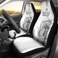 Custom Equatorial Guinea Football Car Seat Cover Go Champions - White Version