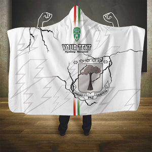 Custom Equatorial Guinea Football Hooded Blanket Go Champions - White Version