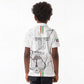 Custom Equatorial Guinea Football Kid Polo Shirt Go Champions - White Version