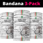 Equatorial Guinea Football Neck Gaiter Go Champions - White Version LT15