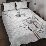 Custom Equatorial Guinea Football Quilt Bed Set Go Champions - White Version
