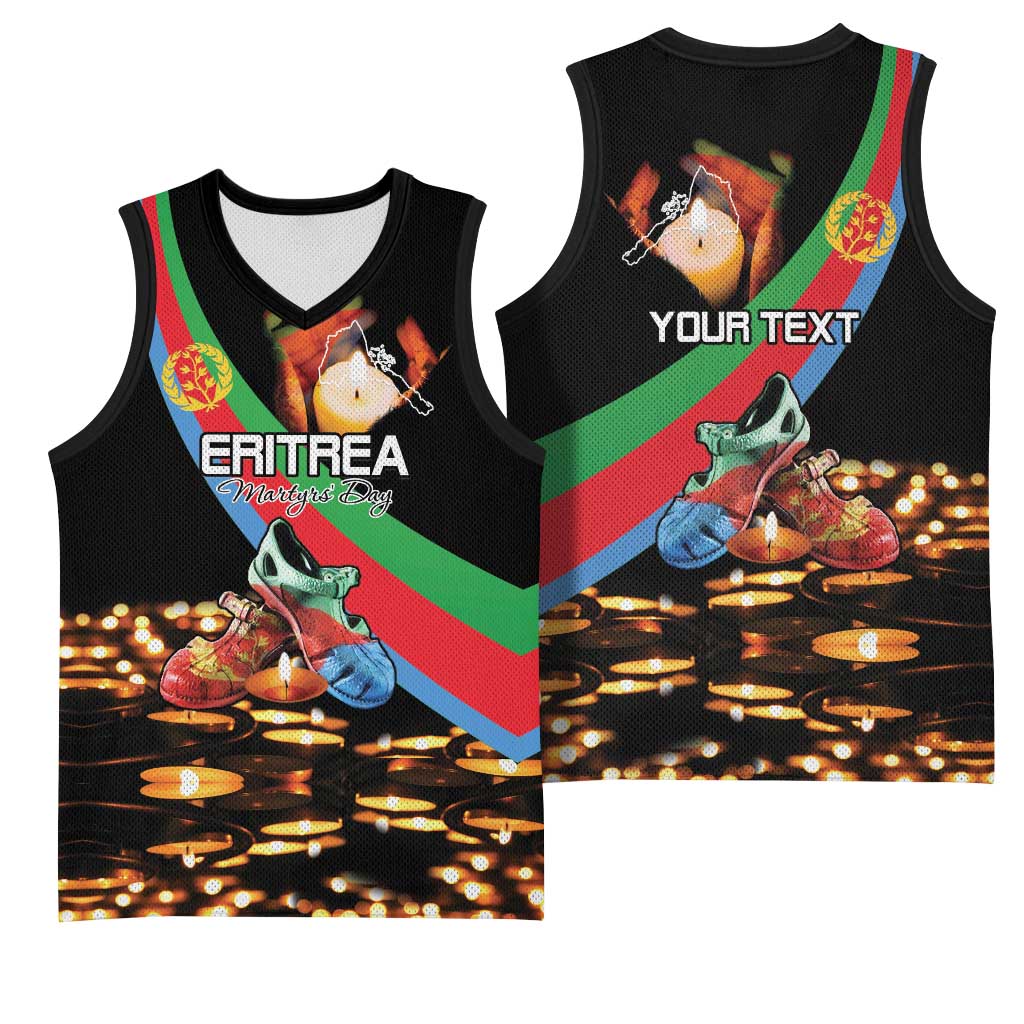 Personalized Eritrea Martyrs Day Basketball Jersey Candlelight Vigil Remembering Our Heroes LT15