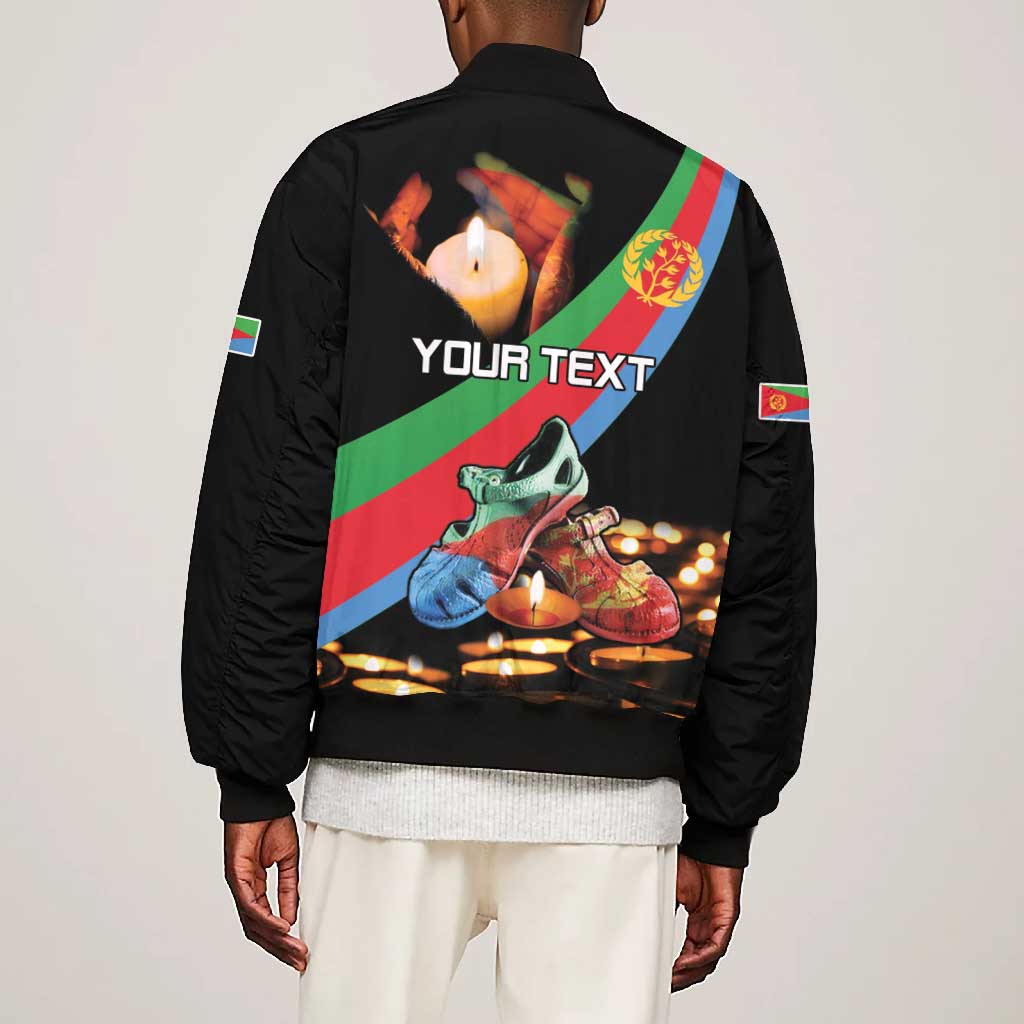Personalized Eritrea Martyrs Day Bomber Jacket Candlelight Vigil Remembering Our Heroes