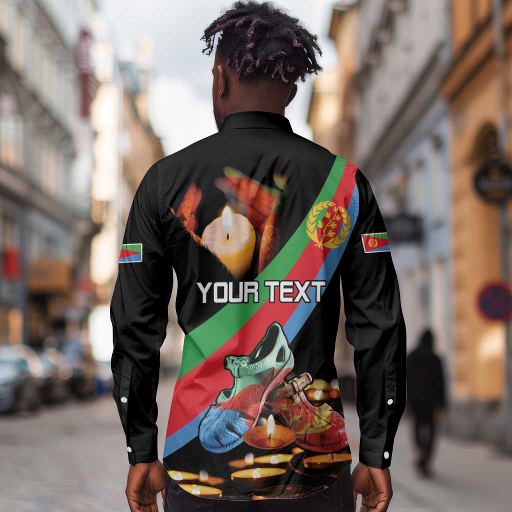 Personalized Eritrea Martyrs Day Long Sleeve Button Shirt Candlelight Vigil Remembering Our Heroes