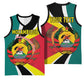 Personalized Mozambique Independence Day Basketball Jersey Coat Of Arms - Flag Style LT15