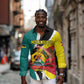 Personalized Mozambique Independence Day Long Sleeve Button Shirt Coat Of Arms - Flag Style
