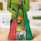 Happy Madagasikara Independence Day Grocery Bag Ring-Tailed Lemur With Seal
