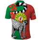 Happy Madagasikara Independence Day Polo Shirt Ring-Tailed Lemur With Seal