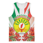 Personalized Madagasikara Basketball Jersey Seal With Poinciana LT15