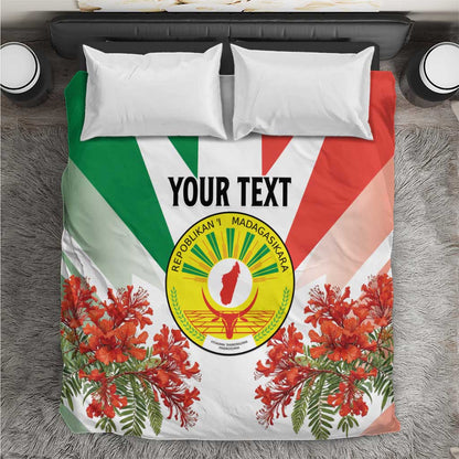 Personalized Madagasikara Bedding Set Seal With Poinciana