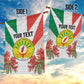 Personalized Madagasikara Garden Flag Seal With Poinciana