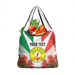 Personalized Madagasikara Grocery Bag Seal With Poinciana