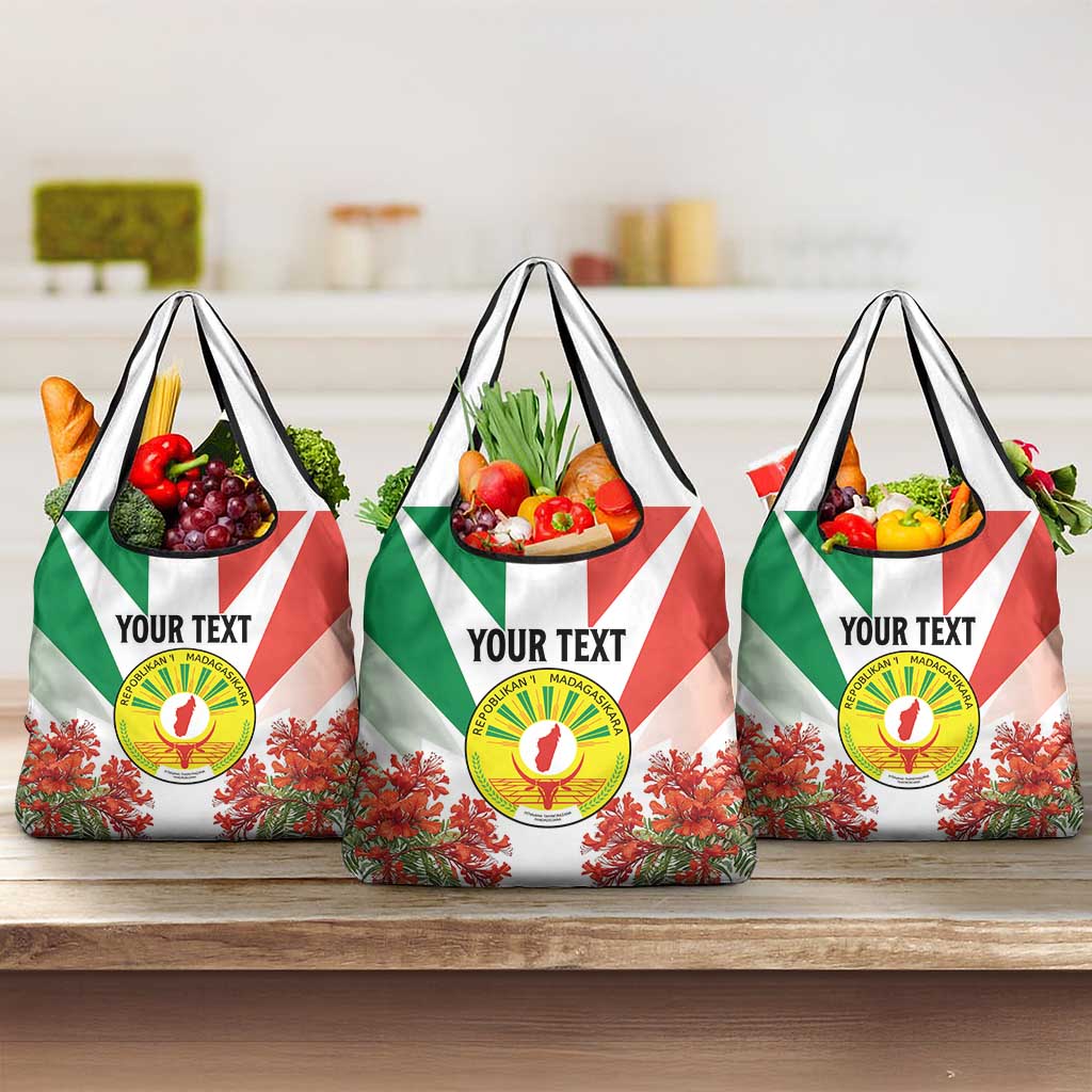 Personalized Madagasikara Grocery Bag Seal With Poinciana