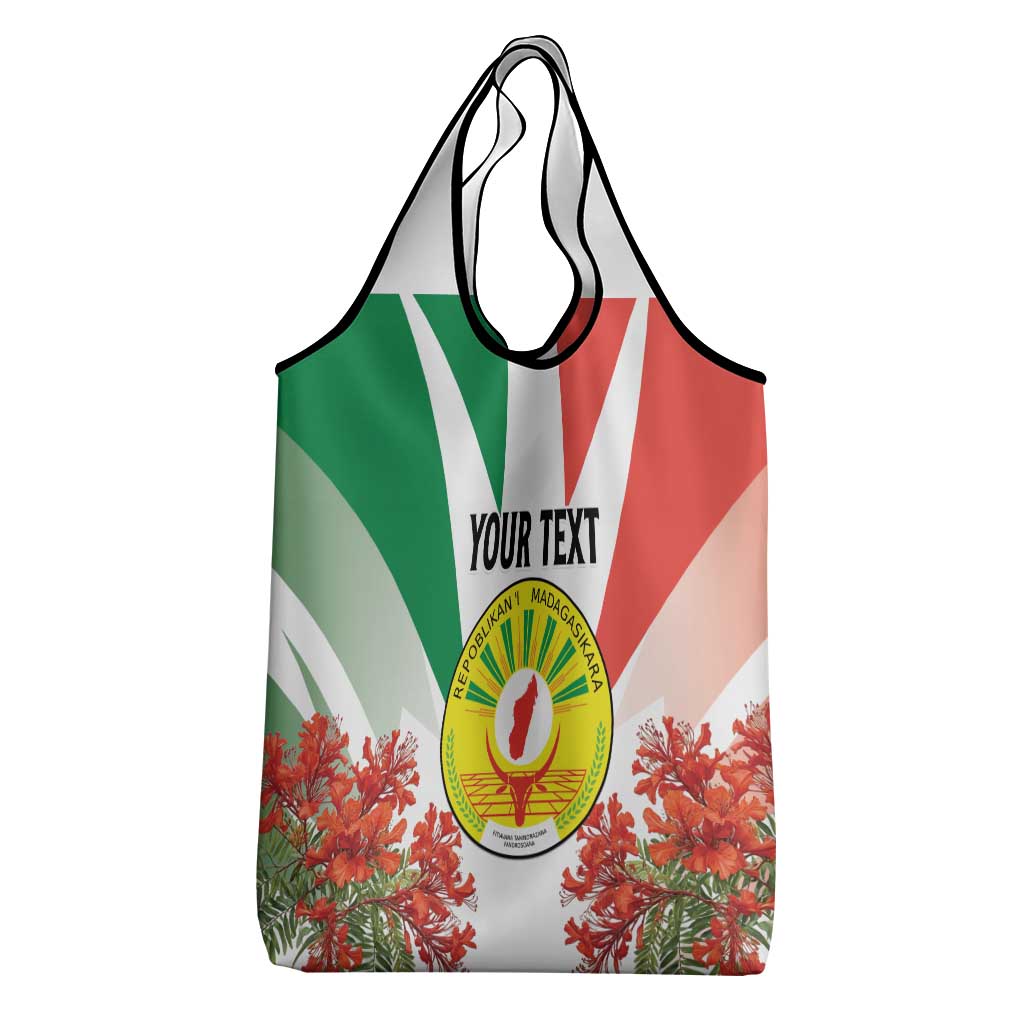 Personalized Madagasikara Grocery Bag Seal With Poinciana