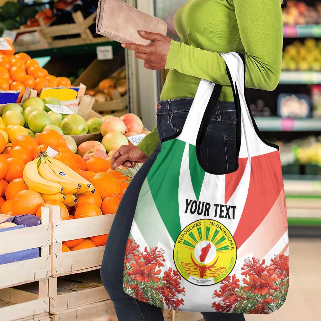 Personalized Madagasikara Grocery Bag Seal With Poinciana