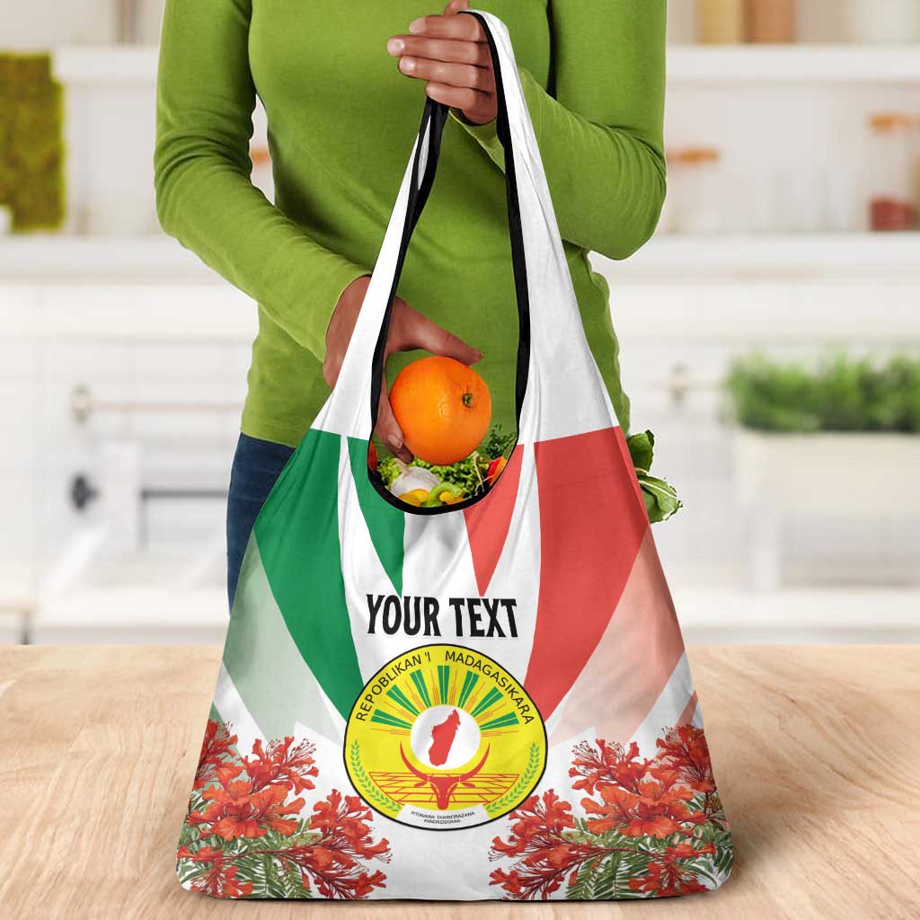 Personalized Madagasikara Grocery Bag Seal With Poinciana