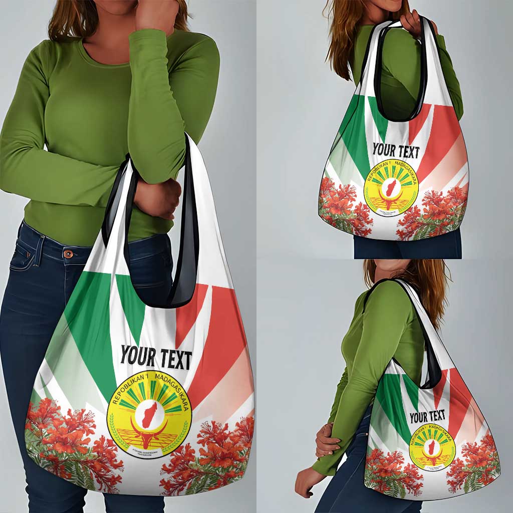 Personalized Madagasikara Grocery Bag Seal With Poinciana