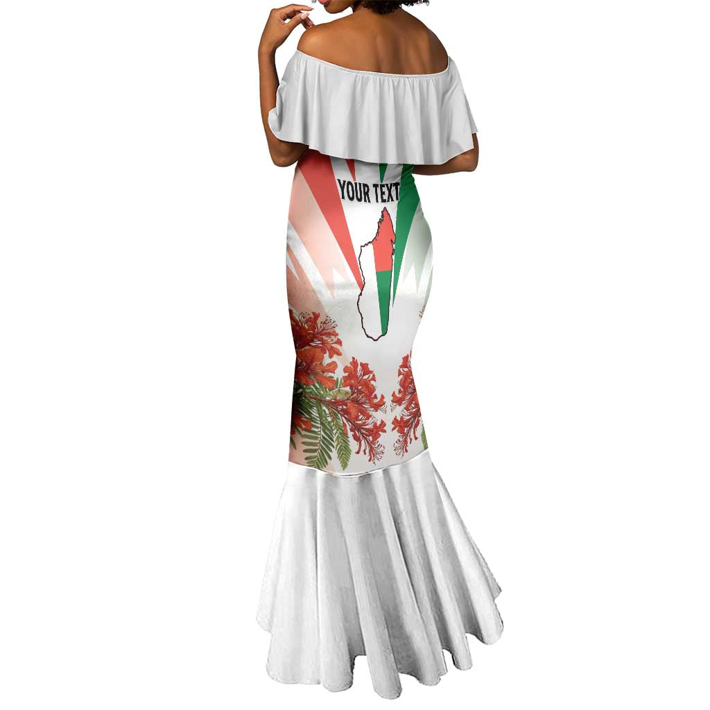 Personalized Madagasikara Mermaid Dress Seal With Poinciana