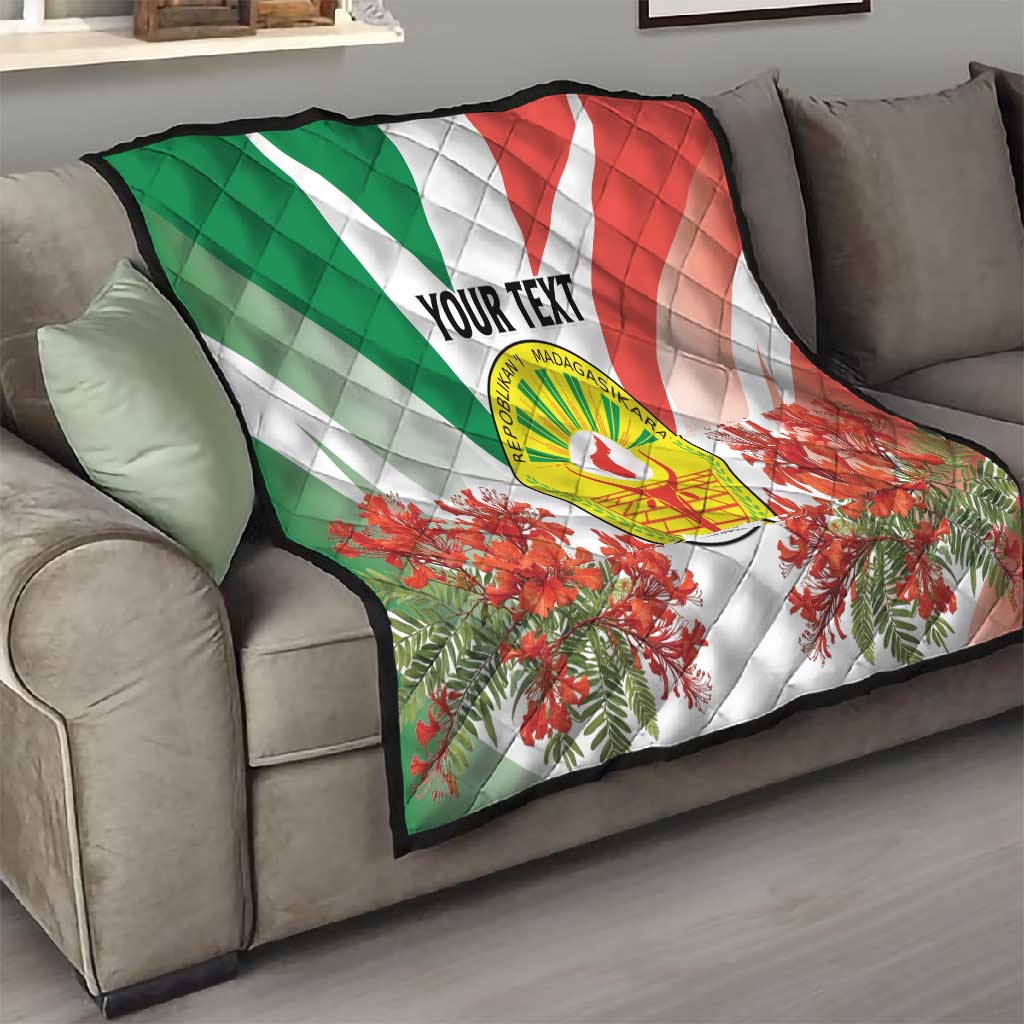 Personalized Madagasikara Quilt Seal With Poinciana