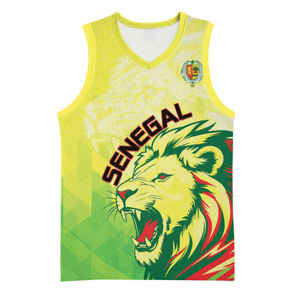 Custom Senegal Lions of Teranga Basketball Jersey Rise to Glory