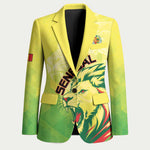 Custom Senegal Lions of Teranga Blazer Rise to Glory