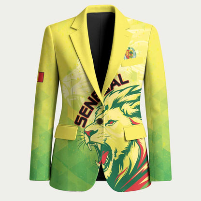 Custom Senegal Lions of Teranga Blazer Rise to Glory