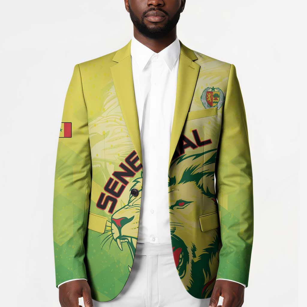 Custom Senegal Lions of Teranga Blazer Rise to Glory