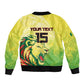 Custom Senegal Lions of Teranga Bomber Jacket Rise to Glory