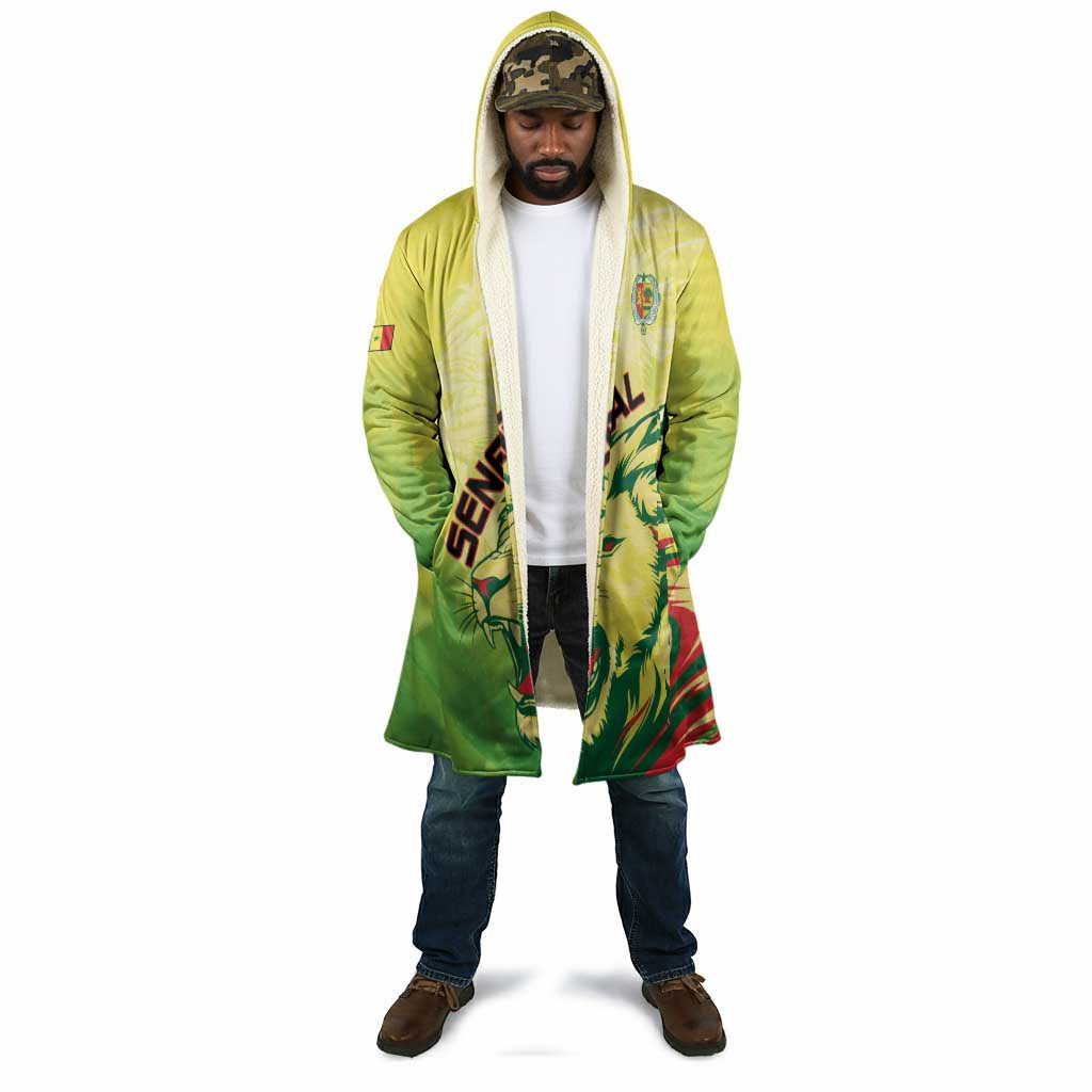 Custom Senegal Lions of Teranga Cloak Rise to Glory