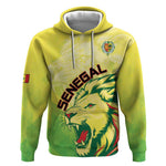 Custom Senegal Lions of Teranga Hoodie Rise to Glory