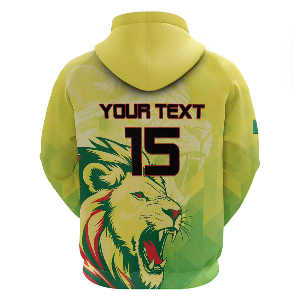 Custom Senegal Lions of Teranga Hoodie Rise to Glory