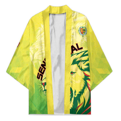 Custom Senegal Lions of Teranga Kimono Rise to Glory
