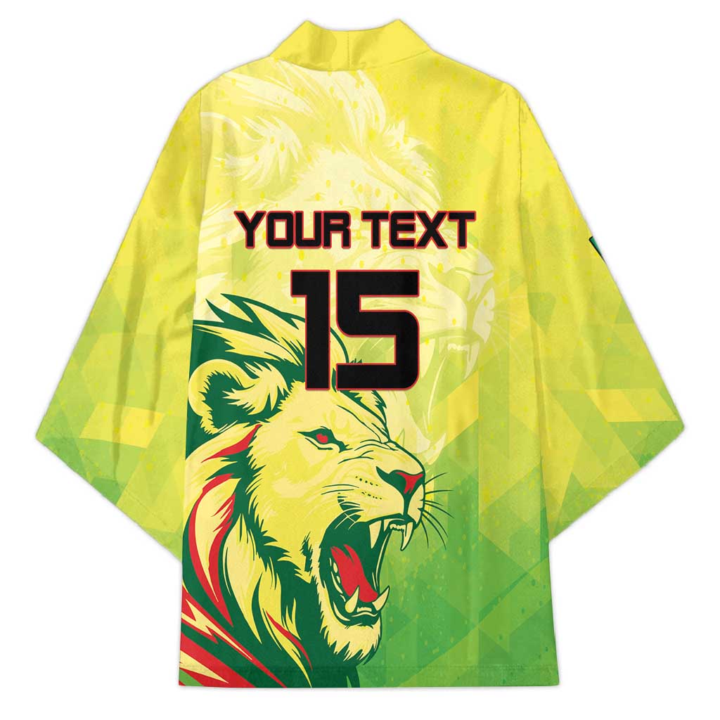 Custom Senegal Lions of Teranga Kimono Rise to Glory