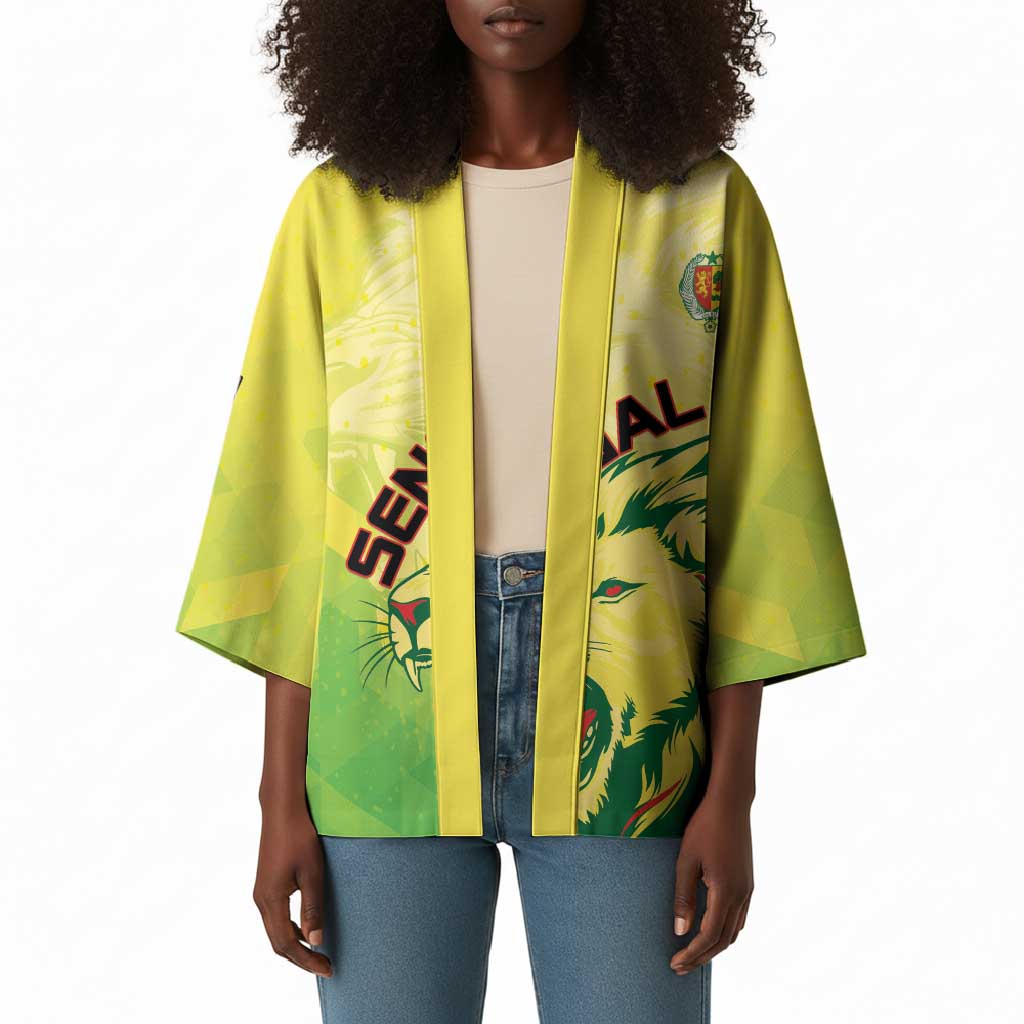 Custom Senegal Lions of Teranga Kimono Rise to Glory
