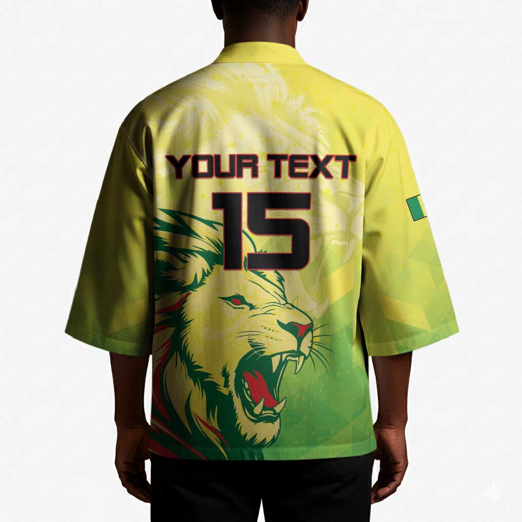 Custom Senegal Lions of Teranga Kimono Rise to Glory