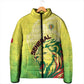 Custom Senegal Lions of Teranga Padded Jacket Rise to Glory