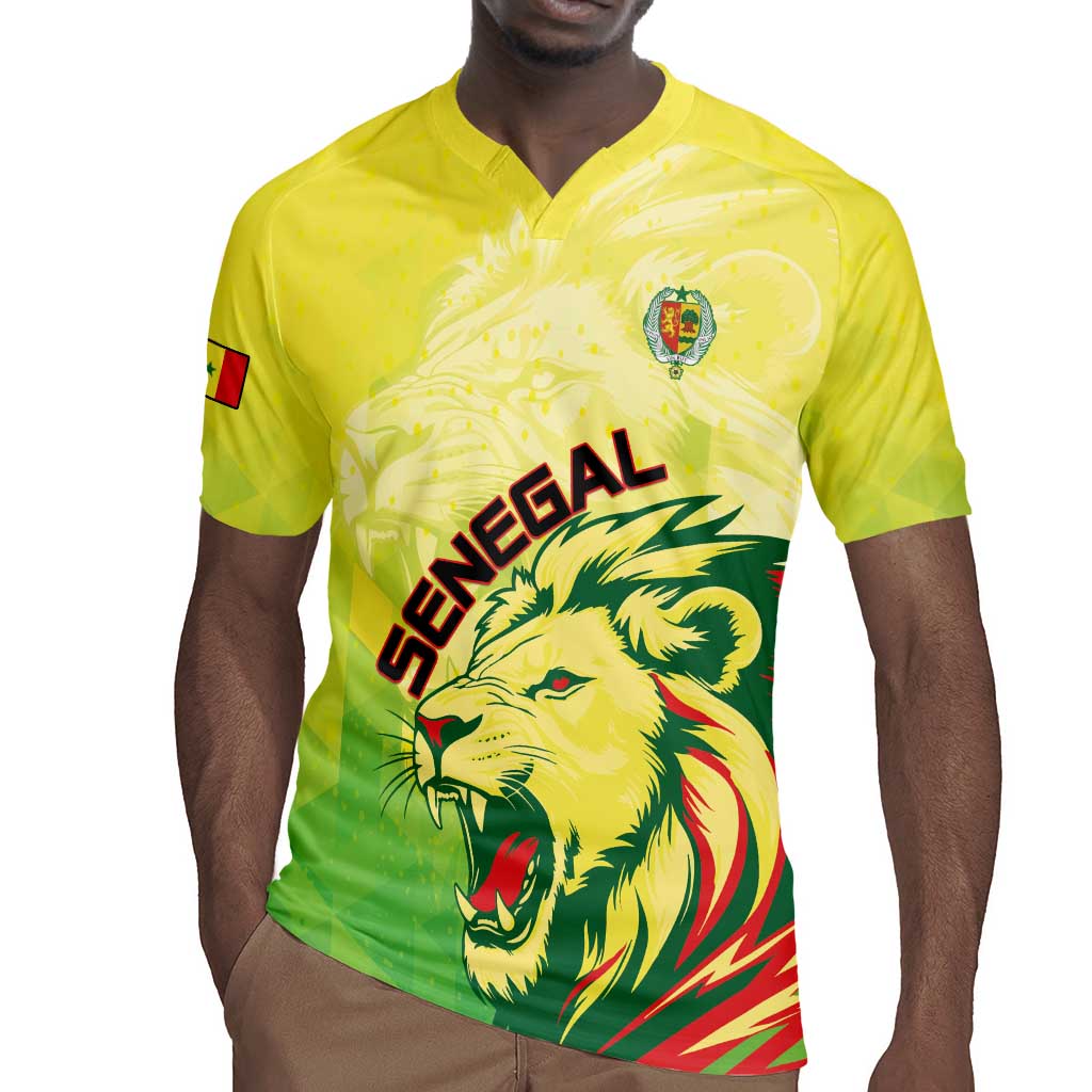 Custom Senegal Lions of Teranga Rugby Jersey Rise to Glory