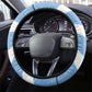 South Africa and Argentina Rugby Steering Wheel Cover Sporty Style