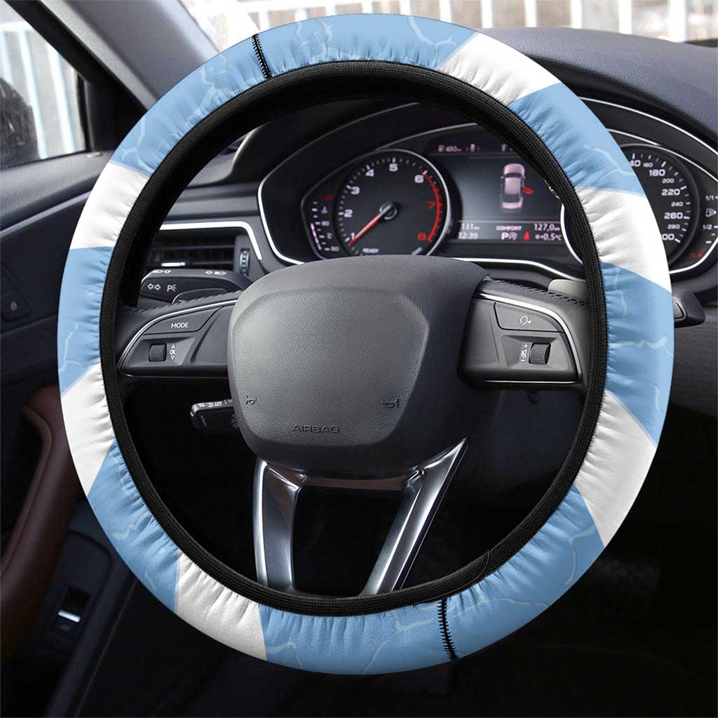 South Africa and Argentina Rugby Steering Wheel Cover Sporty Style