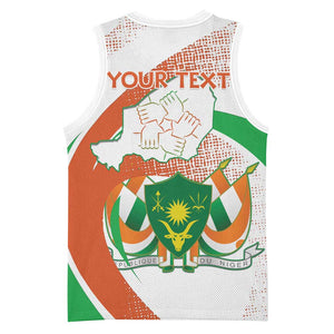 Personalized Happy Jamhuriyar Nijar Independence Day Basketball Jersey Coat Of Arm With Niger Map LT15