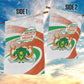 Happy Jamhuriyar Nijar Independence Day Garden Flag Coat Of Arm With Niger Map