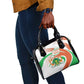 Happy Jamhuriyar Nijar Independence Day Shoulder Handbag Coat Of Arm With Niger Map