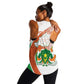 Personalized Happy Jamhuriyar Nijar Independence Day Women Racerback Tank Coat Of Arm With Niger Map