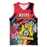 Personalized First Empire of Haiti 1804-1806 Basketball Jersey Liberté ou la Mort! LT15